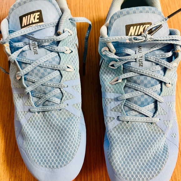 Nike Racing Multi-use Athletic Men Shoes Blue and Orange soil size 14 - Picture 4 of 7